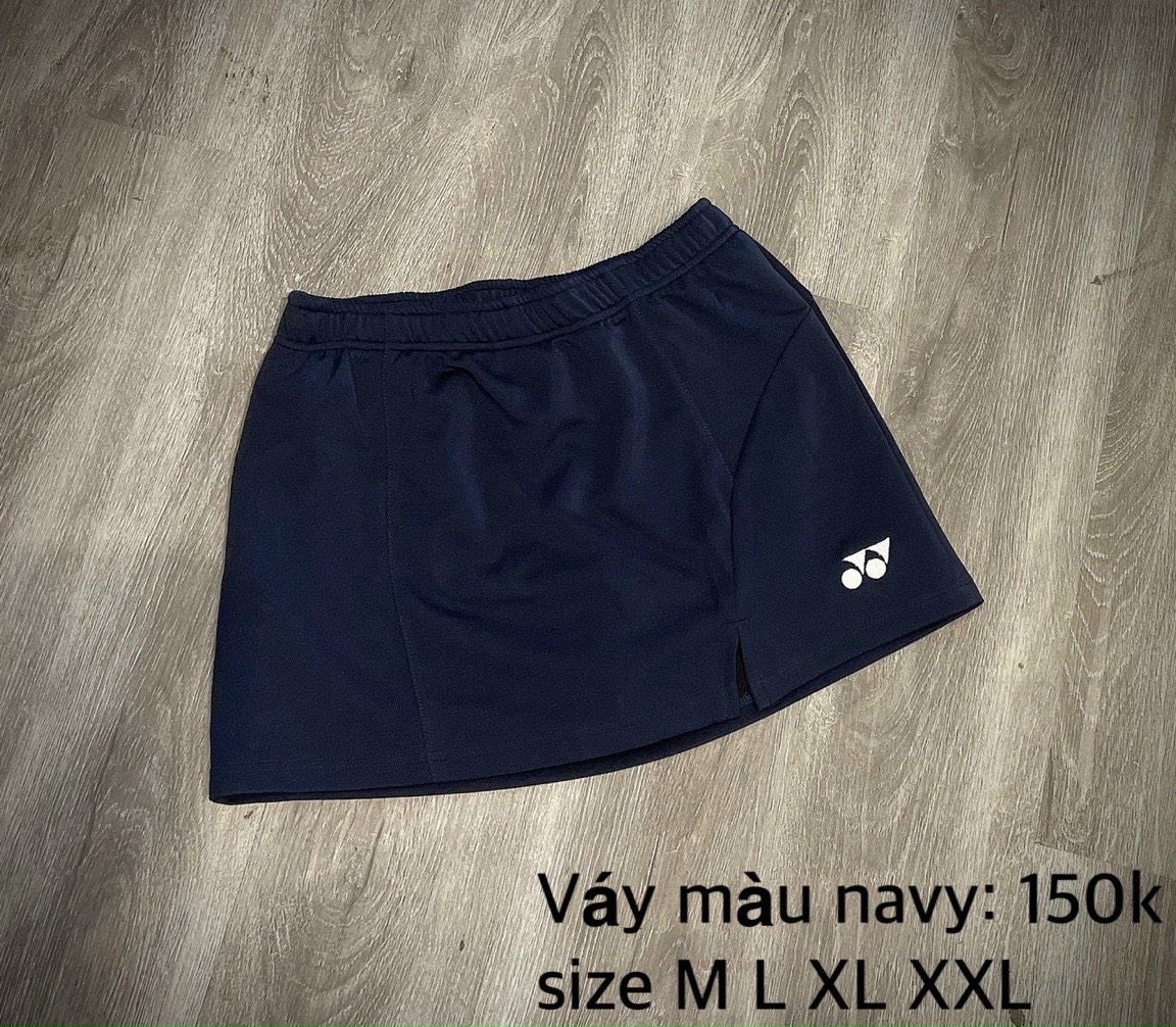Váy yonex thun 2 lớp