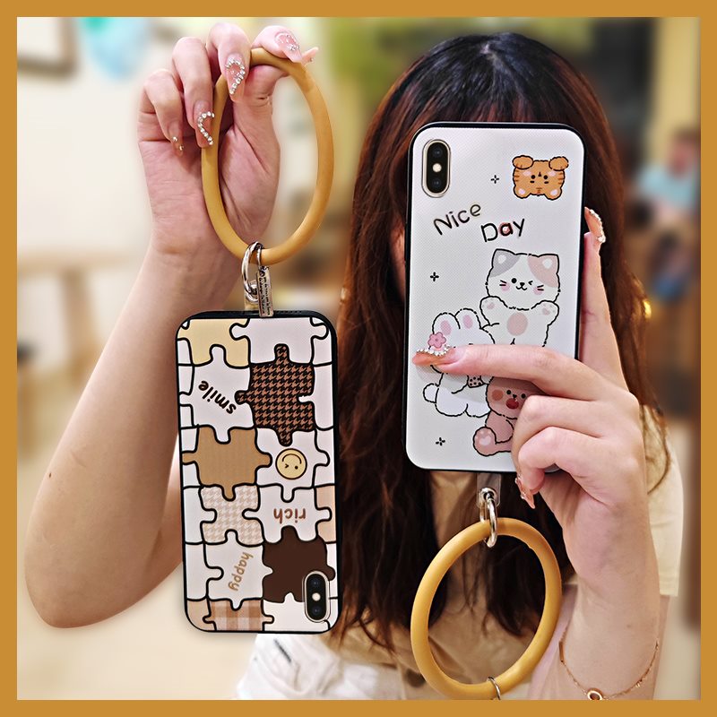 Cartoon%20Dirt-resistant%20Phone%20Case%20For%20iphone%20X/XS%20heat%20dissipation%20funny%20cute%20soft%20case%20solid%20color%20Waterproof%20youth%20-%20Image%206