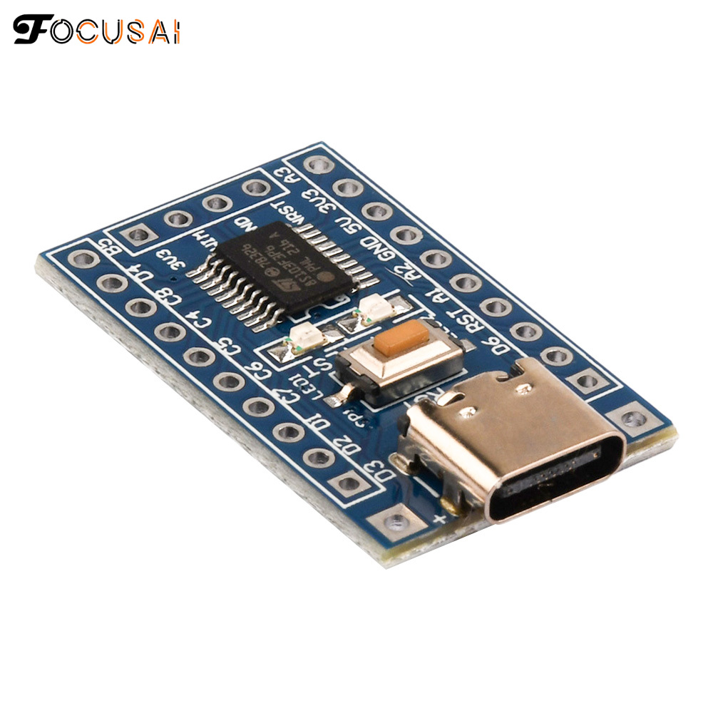 FocusAi STM8S103F3P6 STM8S003F3P6 ARM Minimum System Development Board Module for Arduino with Type-C Port