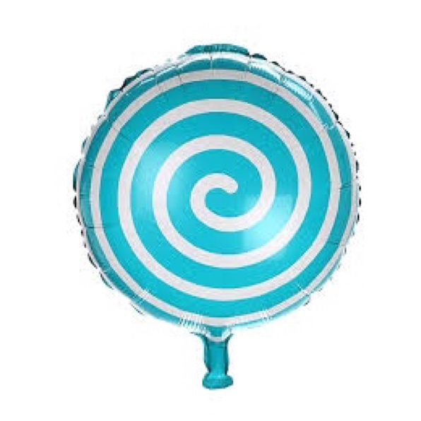 Bóng Trang Trí Kẹo Mút Xoắn MS 02- Size 45CM