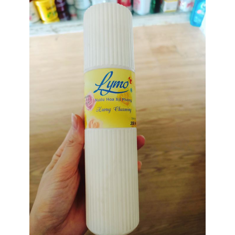 Nước hoa xịt phòng Lymo dạng chai xịt 350ml (chính hãng)