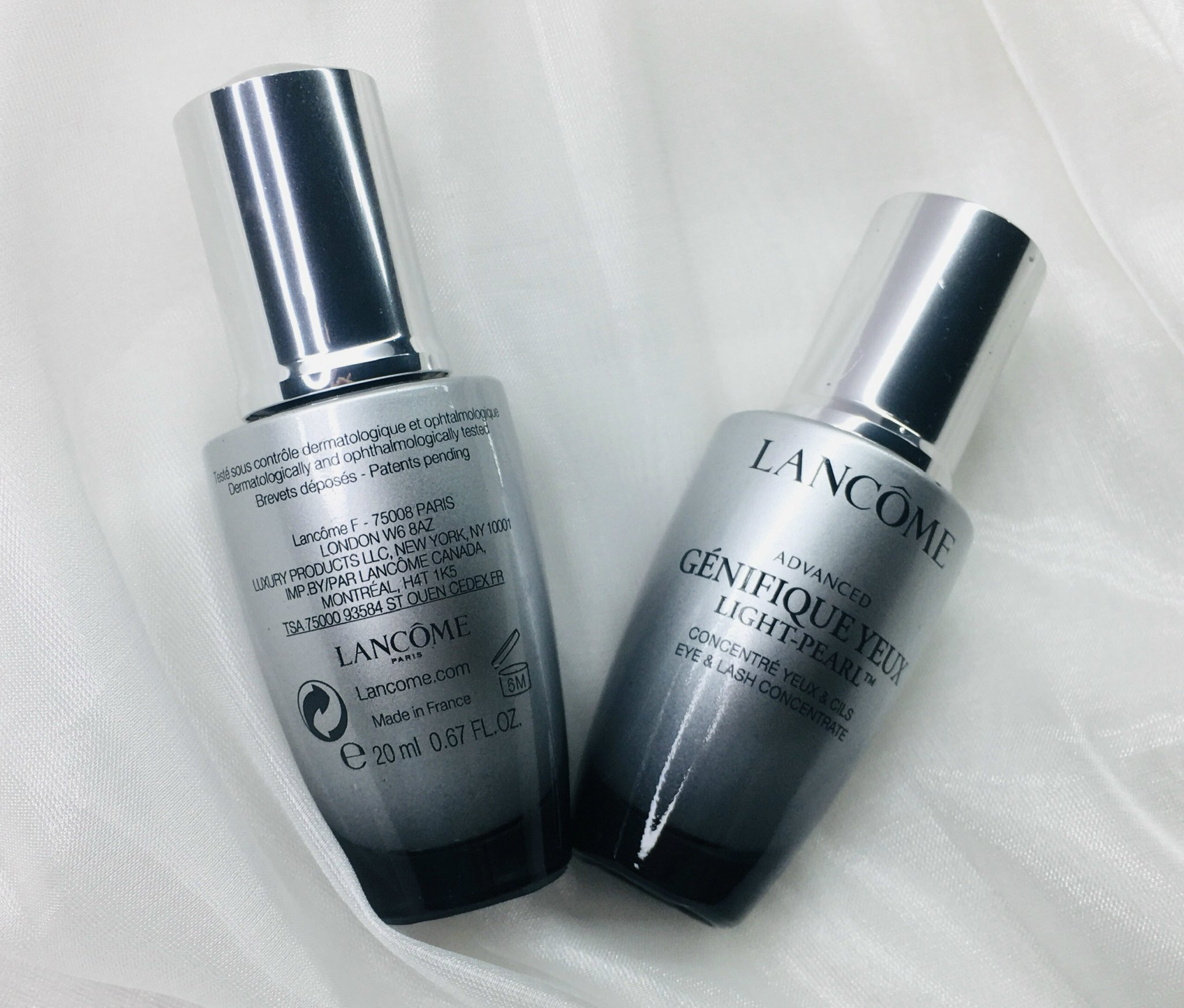 Tinh chất trẻ hóa giảm thâm bọng mắt Lancome Advanced Genifique Yeux Light Pearl 20ml