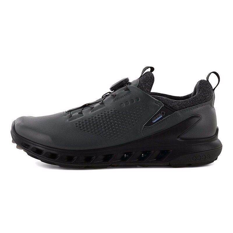 Premium Quality Men's Golf Shoe - BOA Knob Locking System and Comfortable Leather Material