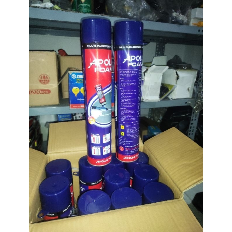 Keo bọt nở APOLLO FOAM 750ml kèm vòi