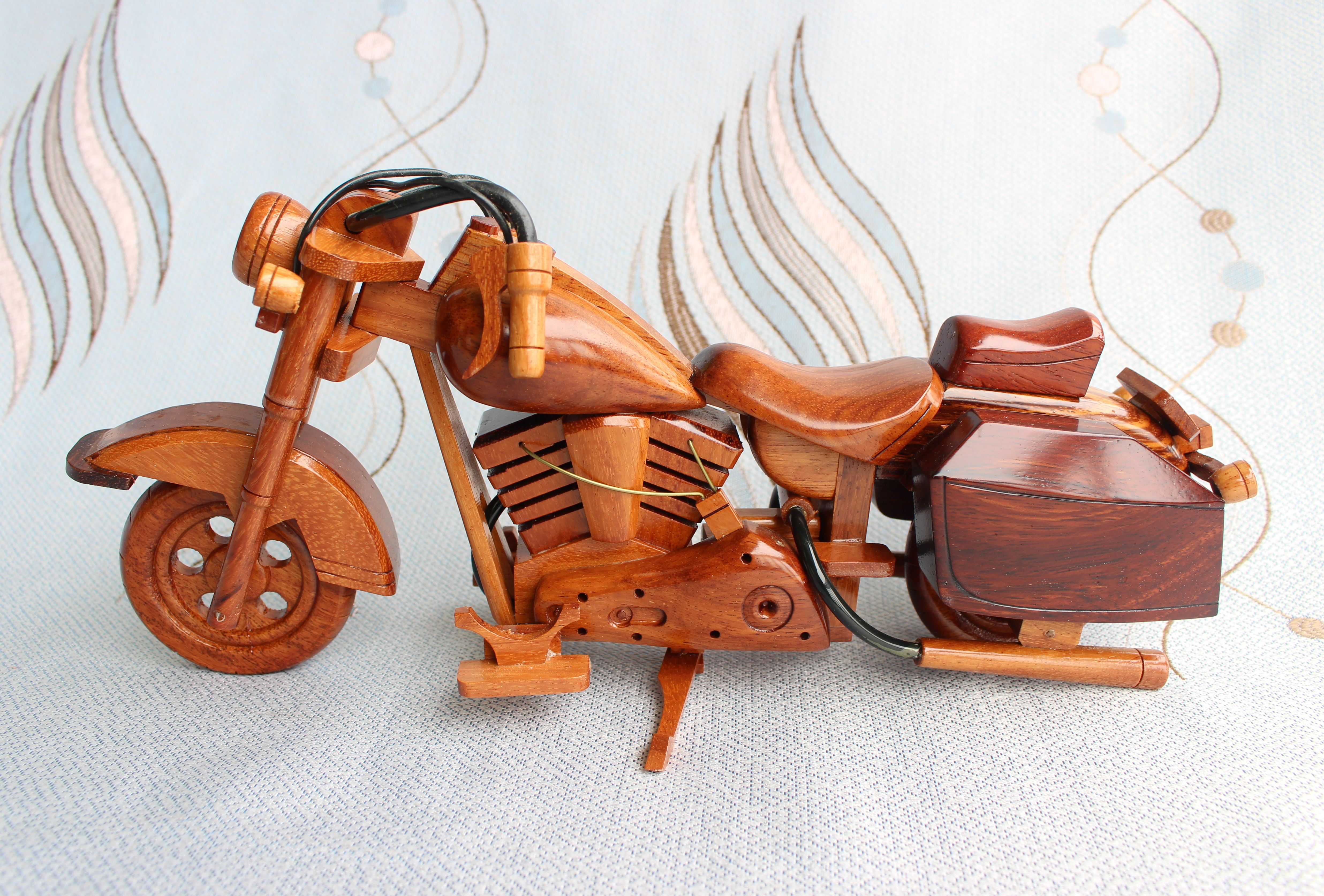 Mô Hình Gỗ Xe Harley-Davidson Special Cao Cấp
