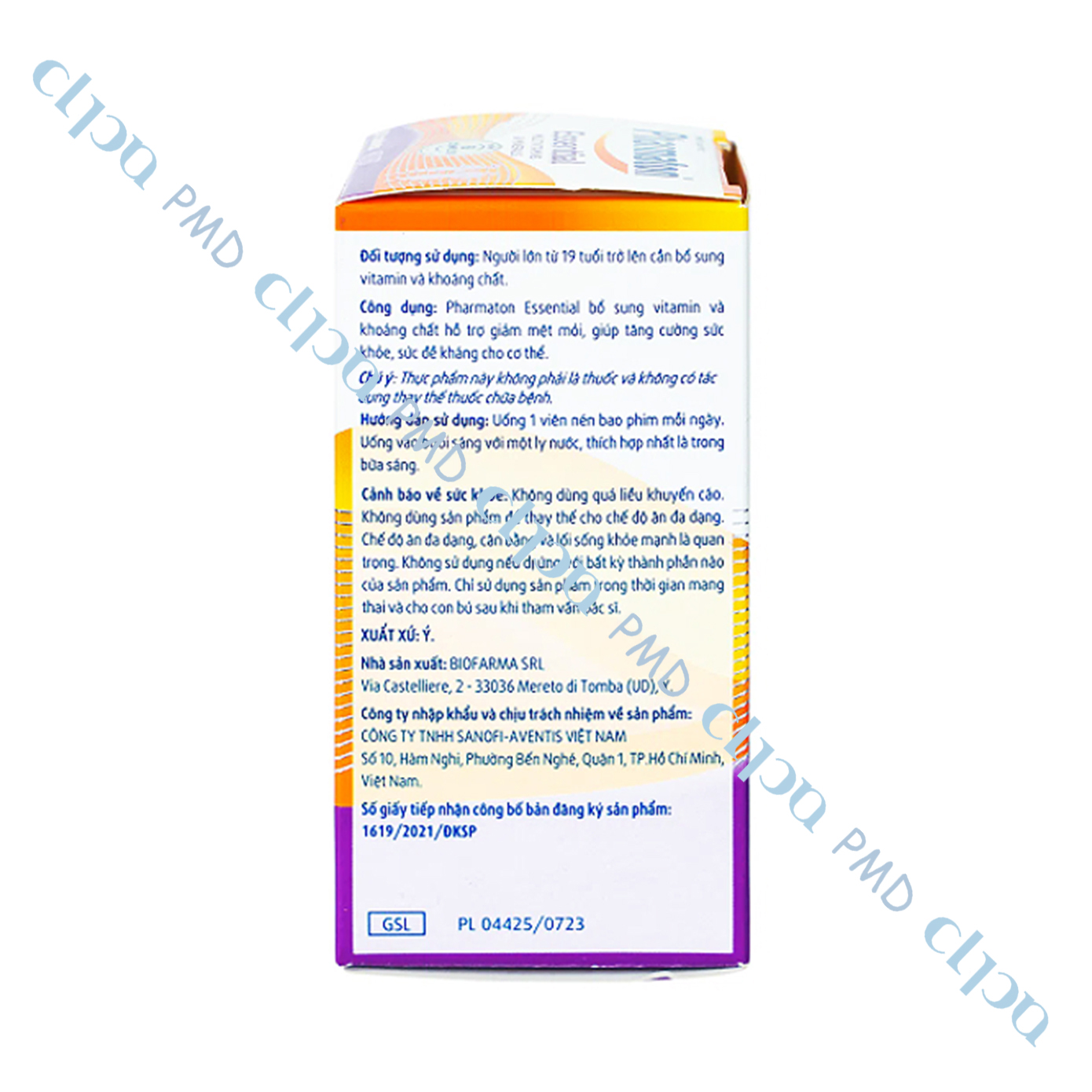 PHARMATON ESSENTIAL (Hộp 1 chai x 30 viên)
