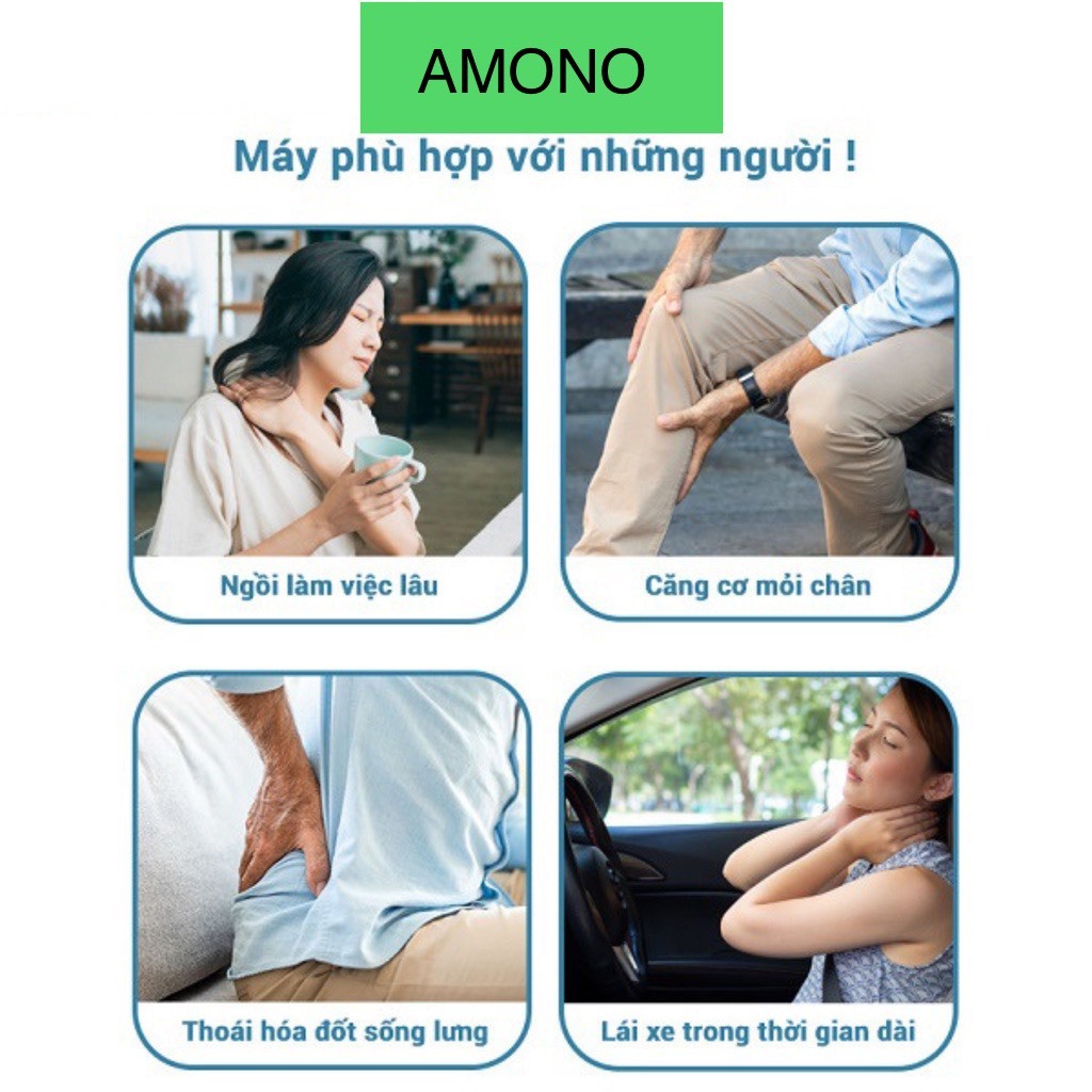 Máy massage xung điện, máy mát xa châm cứu 8 miếng dán SYK-308B