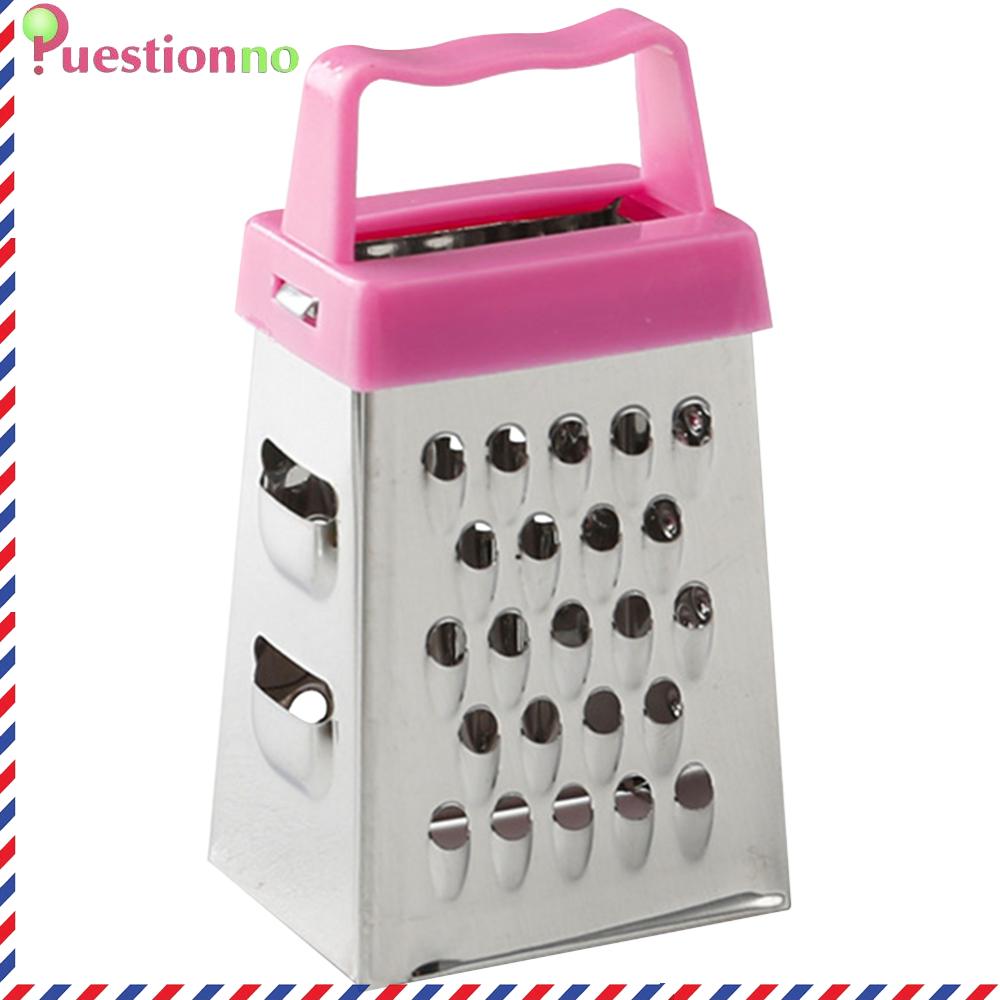 Mini Cheese Grater Non-slip Handle Fruit Ginger Garlic Grater Multifunctional Stainless Steel Kitchen Cooking Gadget