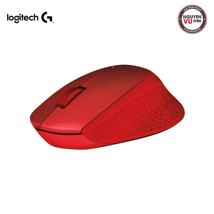 Logitech Wireless Mouse m331 silent-Red-authentic product