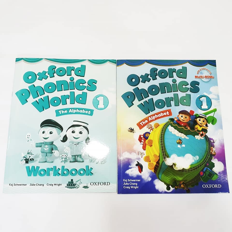 [NHẬP KHẨU] OXFORD PHONIC WORD 10 CUỐN 5 LEVEL