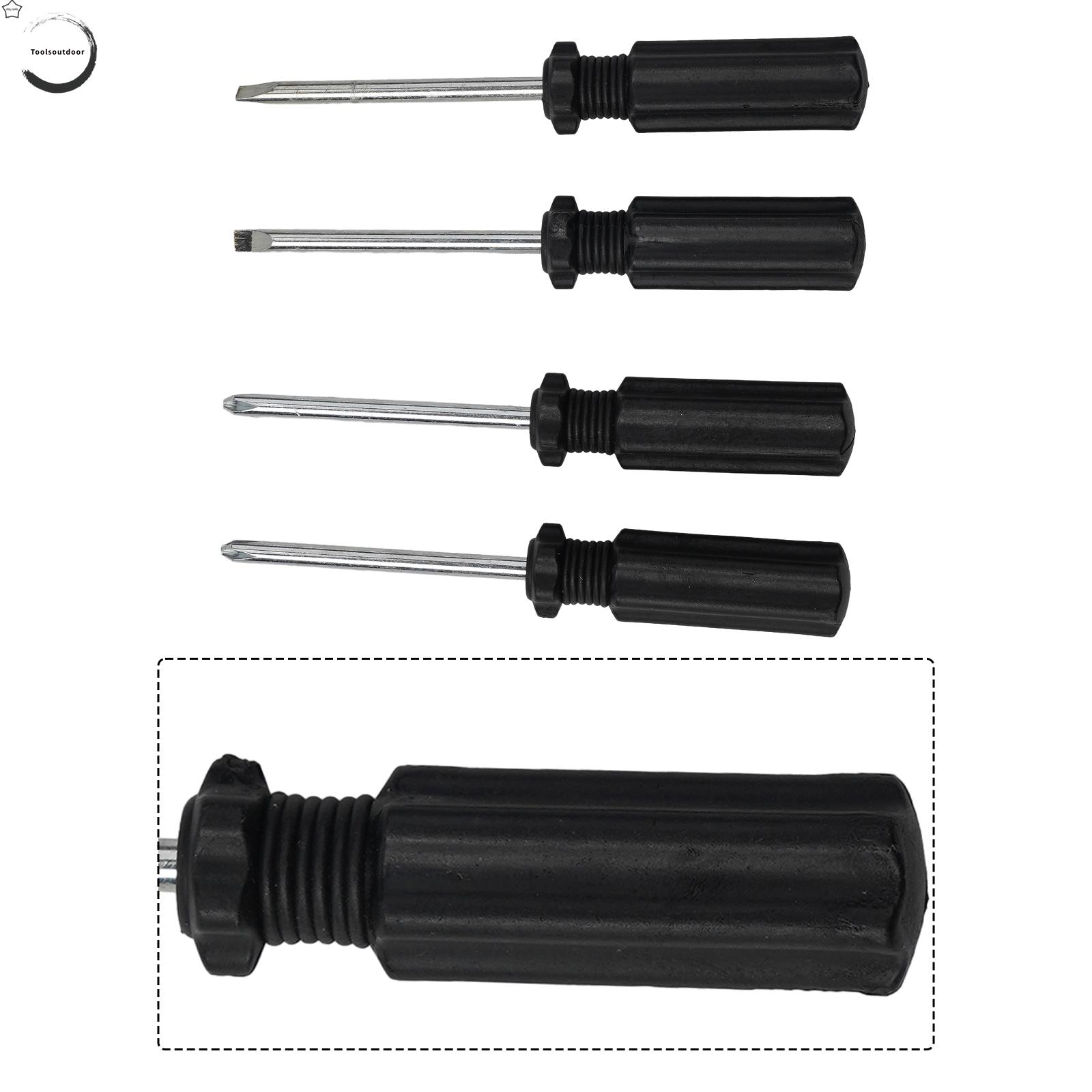 TOOLSOUT Mini Screwdriver Cross Screwdriver Impact Screwdriver Strong Magnetizer Slotted Flat Cross