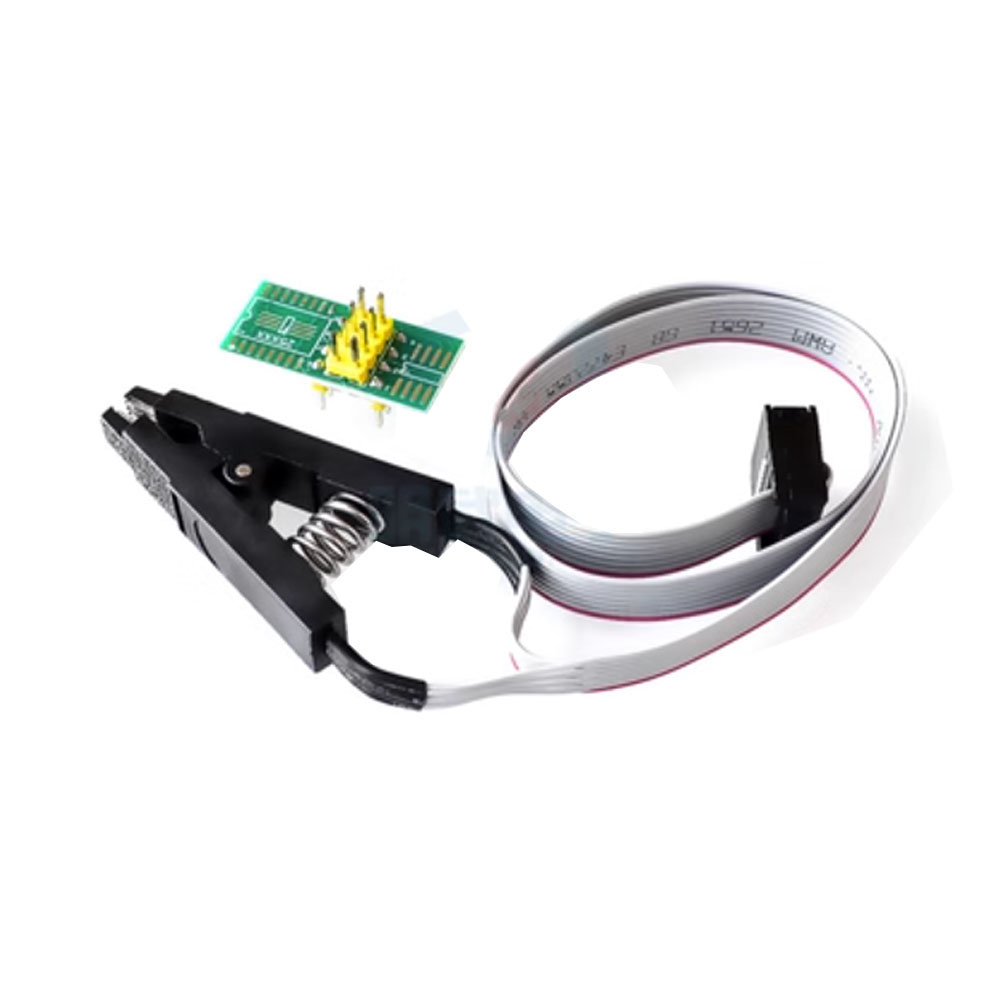 CH341A 24 25 Series EEPROM Flash BIOS USB Programmer Module + SOIC8 SOP8 Test Clip For EEPROM 93CXX / 25CXX / 24CXX