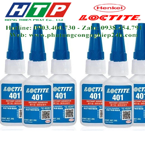 Thông tin kỹ thuật keo loctite 401 - 20gr