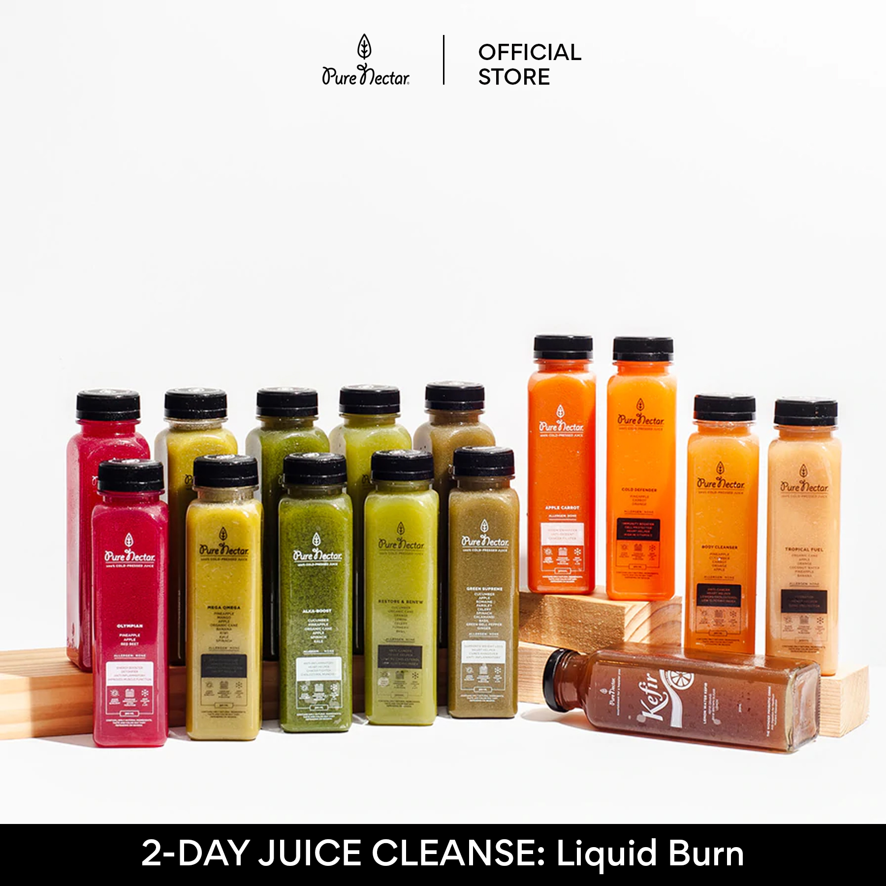 Pure Nectar 2Day Juice Cleanse Set Liquid Burn Lazada PH