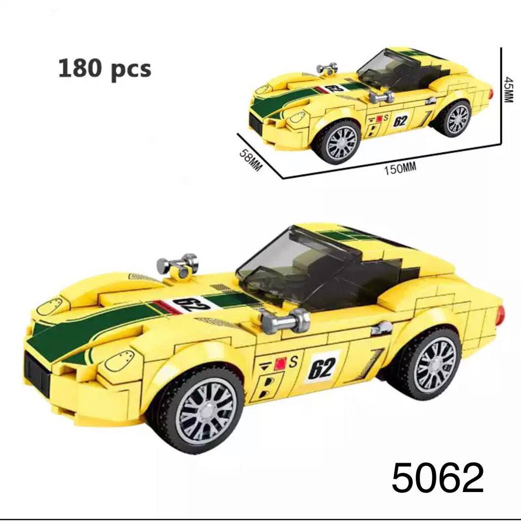 READY STOCK] Sembo Block Lego Famous Car Lego Collection For Ages