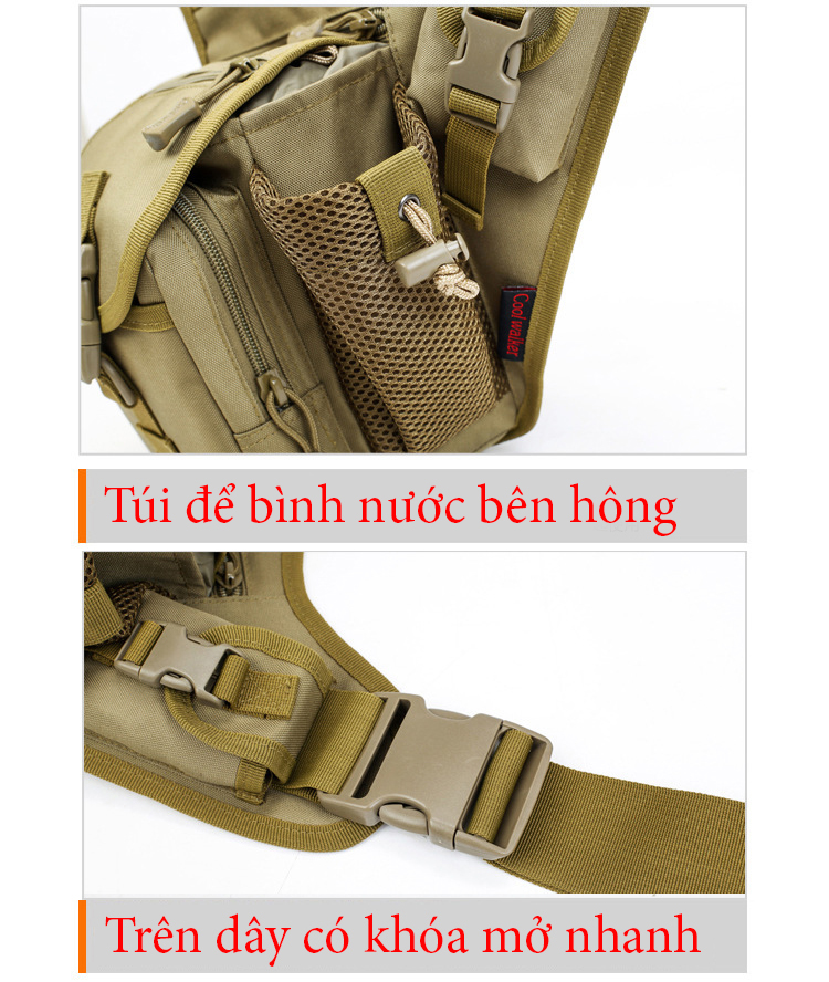 [HCM]Túi đeo chéo thời trang chiến thuật CW8225