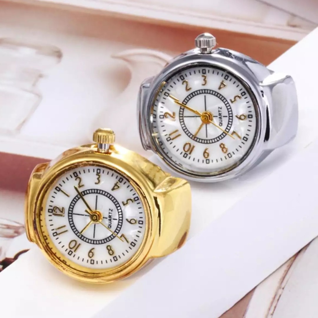 Nhẫn đồng hồ nam nữ thời trang quý tộc