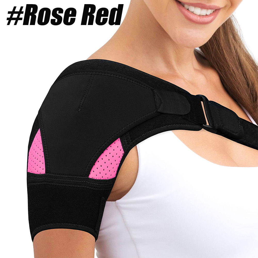 Shoulder Brace Adjustable Support Sleeve for Rotator Cuff AC Joint Relief