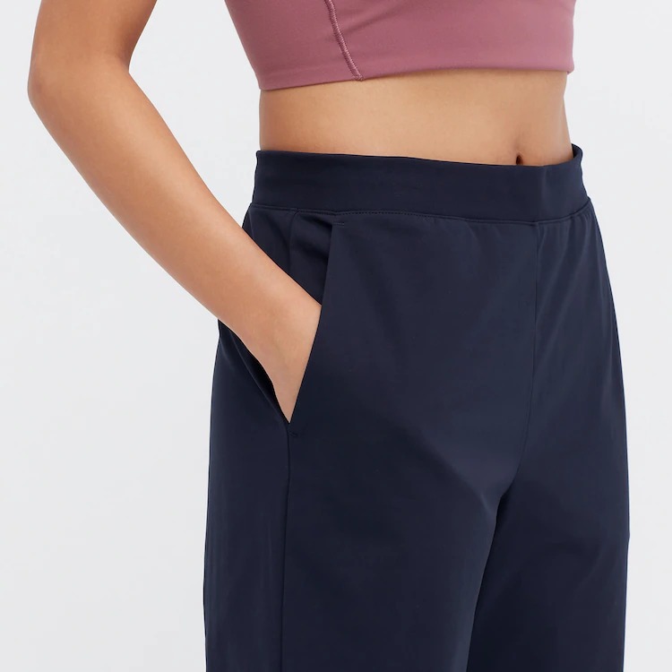 [Auth Uniqlo] Quần Thể Thao Jogger Co Dãn Bo Gấu Nữ - Tag Nhật