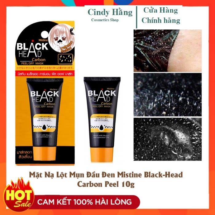 [ Chuẩn hàng Thái ] Gel Lột Mụn Đầu Đen Than Tre Blackhead Mistine