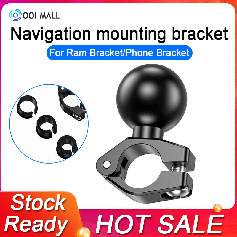 1 Inch Ball Head Navigation Mounting Bracket Rear View Mirror Frame