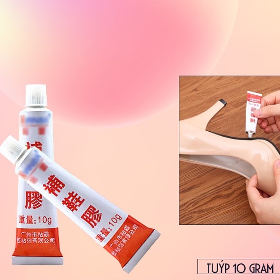 Keo dán giày dép con chó siêu dính 10g