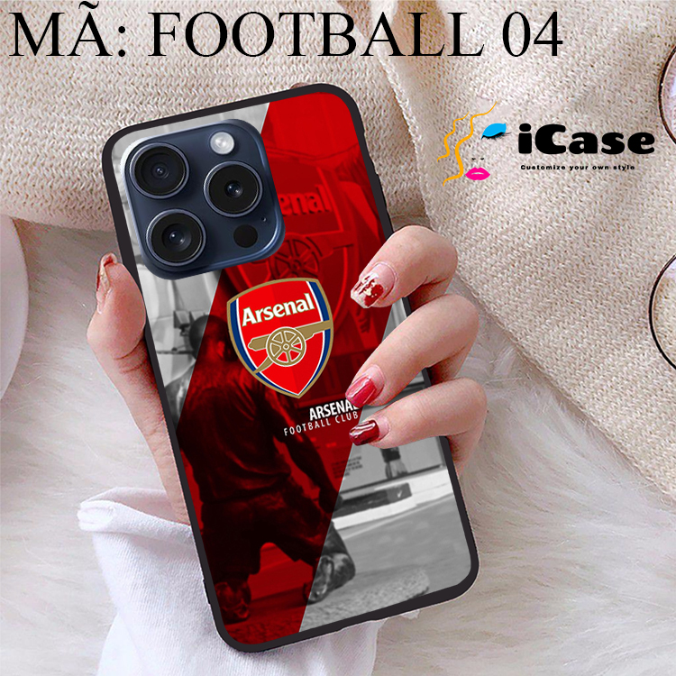 Ốp lưng iPhone 15 Pro viền dẻo TPU BST CLB Bóng Đá