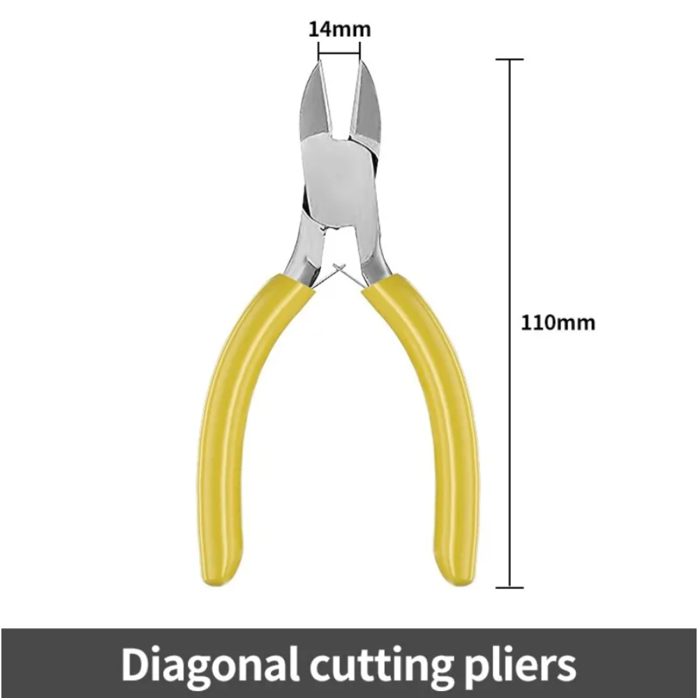 4 Piece Mini Pliers Set - 5 Inch Tools for Hobbyists, Crafters, and DIY Enthusiasts. 