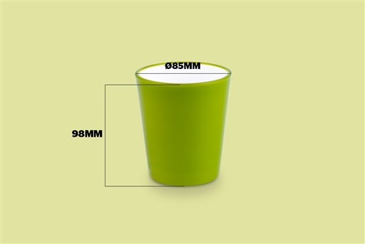 Cốc cách nhiệt 2 lớp Biozone 310ml màu xanh