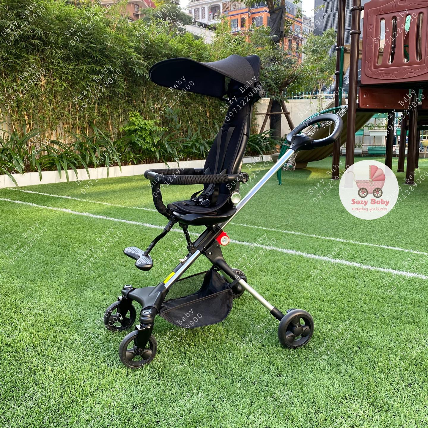 Xe đẩy Tomorow sky đảo chiều gấp gọn, hàng chính hãng