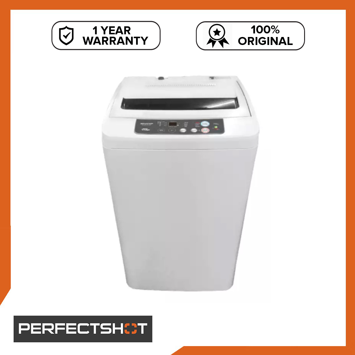 Sharp ESPG750P 7.5 kg Fully Automatic Top Load Washing Machine