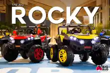 ภาพขนาดย่อของภาพหน้าปกสินค้าBIGBUG ( The BIG ROCKY ) ของเล่น รถแบตเตอรี่เด็ก รถเด็กนั่ง รถไฟฟ้า บังคับได้ผ่านรีโมท จากร้าน Bigb บน Lazada ภาพที่ 2