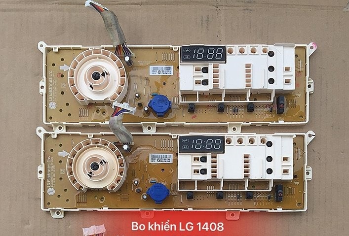 Bo mạch khiển, mạch hiển thị máy giặt LG F1207NMPW mới chính hãng