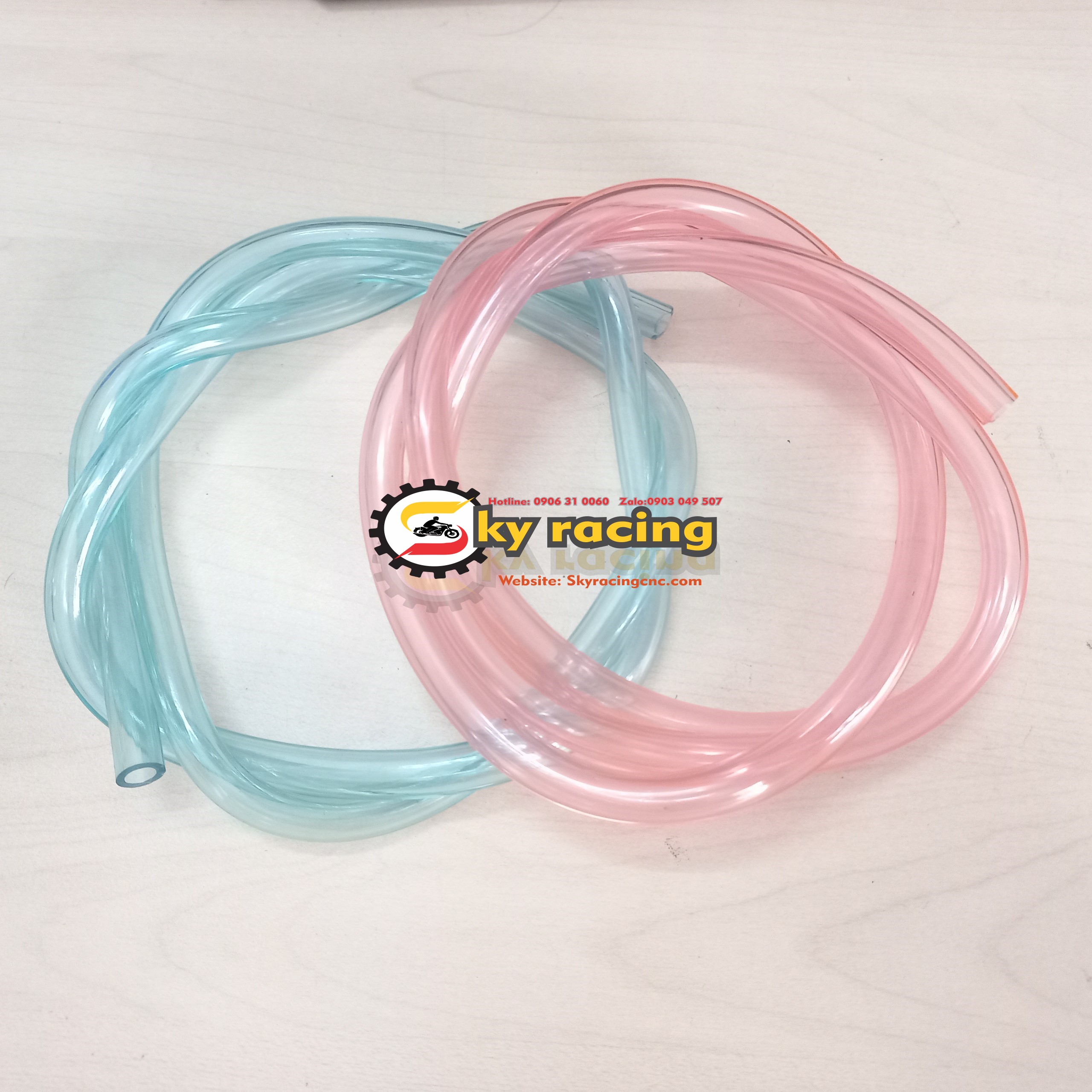 Ống xăng mỹ ống dẫn dầu trong suốt trang trí cho nhiều dòng xe máy