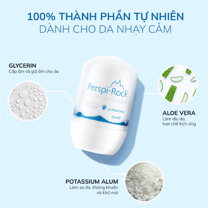 Lăn khử mùi Perspi Deodorant Roll On 50ml