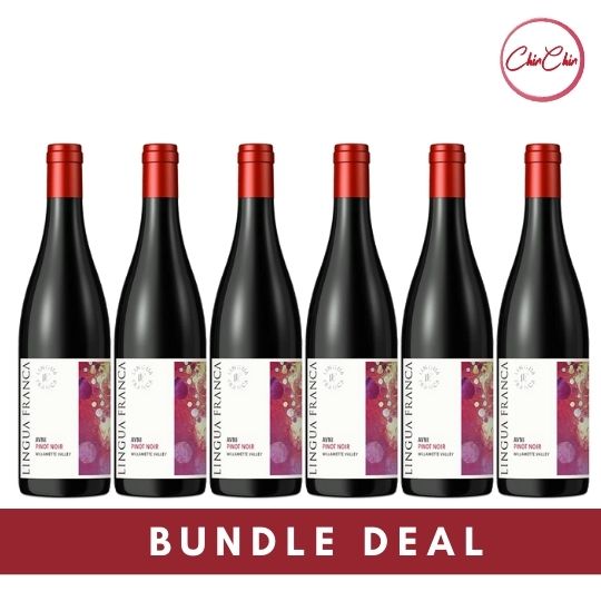 Lingua Franca AVNI Pinot Noir 750ml Bundle of American Red