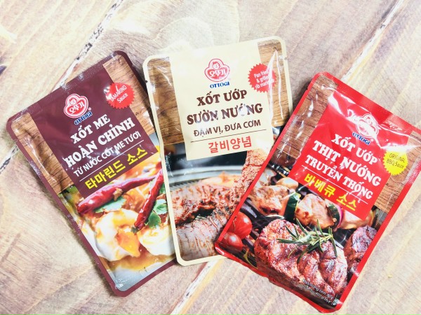 Sốt ướp sườn nướng Ottogi gói 80g