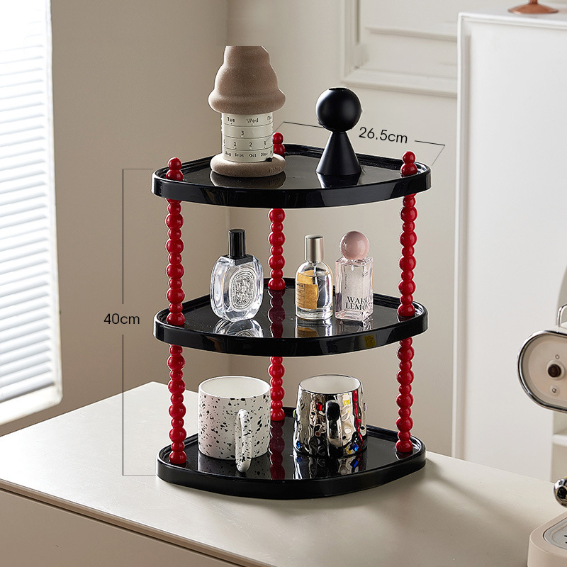 KS multi-layer shelves, tabletop water bar, mugs, coffee mugs, tea cups, creative retro multi-purpose organizers, storage cups