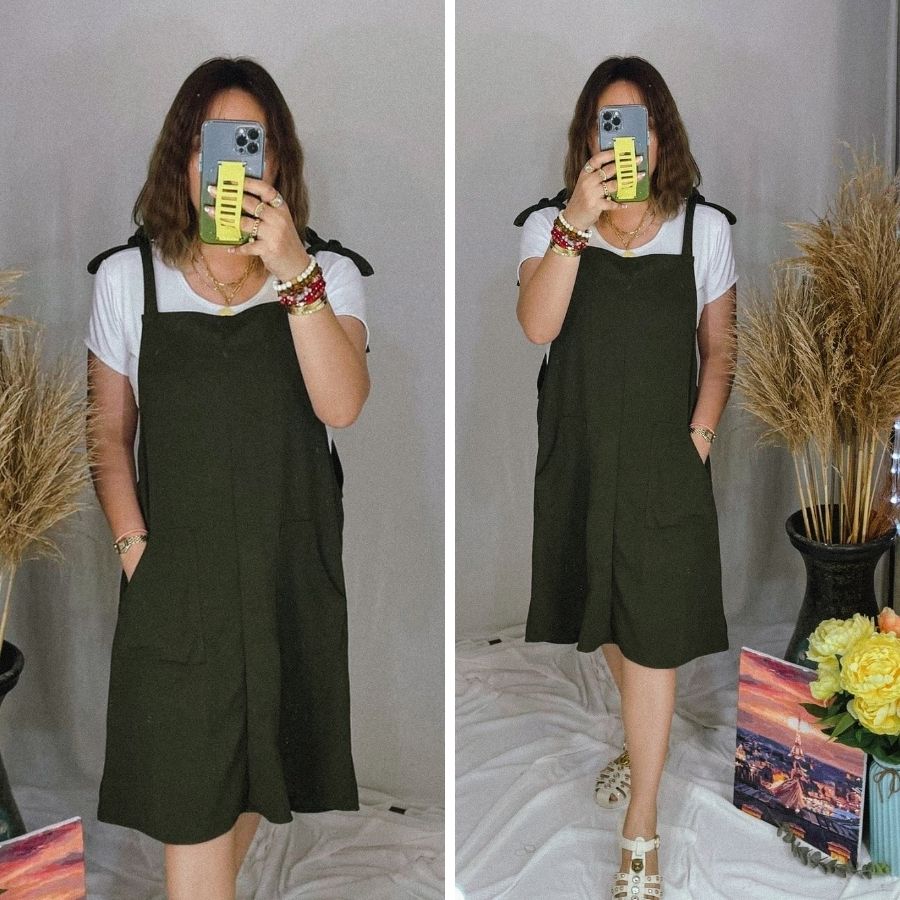 PLUS SIZE CHUBBY Women Dress LILY Jumper with Inner with Pockets XL 2XL ...