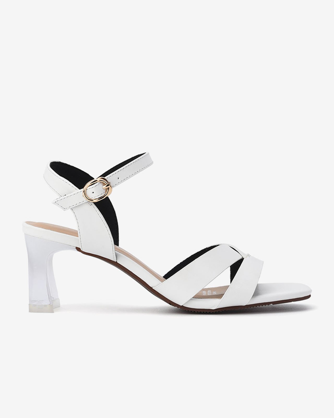 Giày Sandal cao gót nữ Đông Hải quai chéo thời trang gót trụ thanh lịch cao 7cm - S81K3