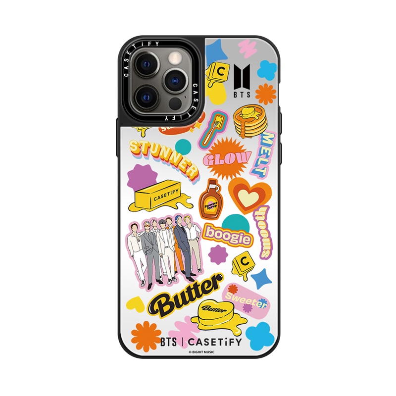 TiFY BTS Mirror Case iPhone 15 Pro 14 13 12 11 XR X XS MAX 7