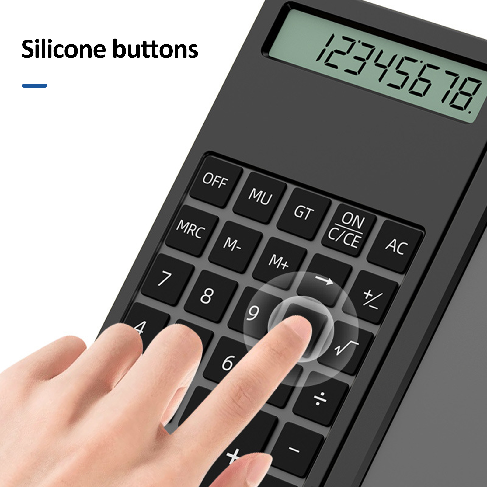 Goodbro Standard Function Calculator Multipurpose Scientific Calculator with Erasable Writing Board Ideal for Students Office Use Battery Powered 12 Digits Led Display School Supplies