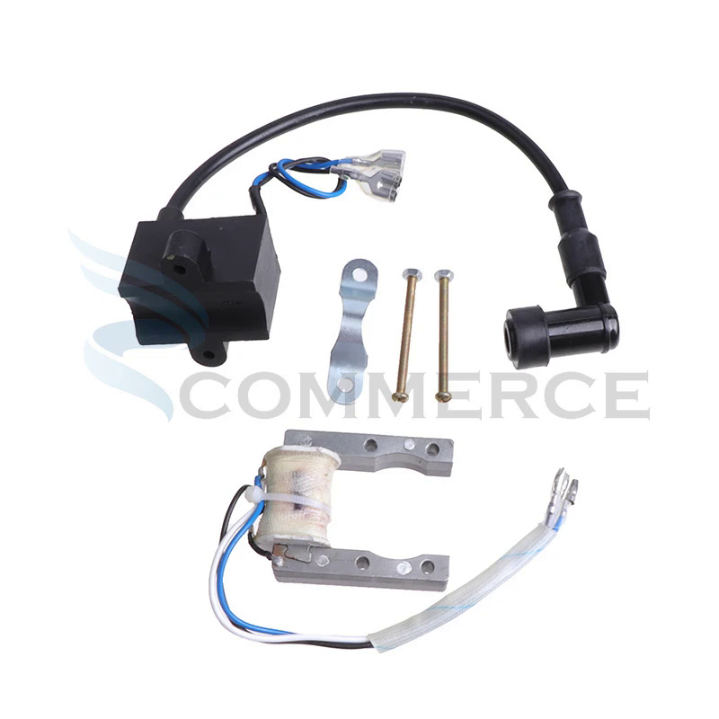 Magneto stator cuộn dây đánh lửa cdi cho động cơ 49cc 60cc 66cc 80cc động cơ 2 thì phụ kiện xe đạp xe đạp