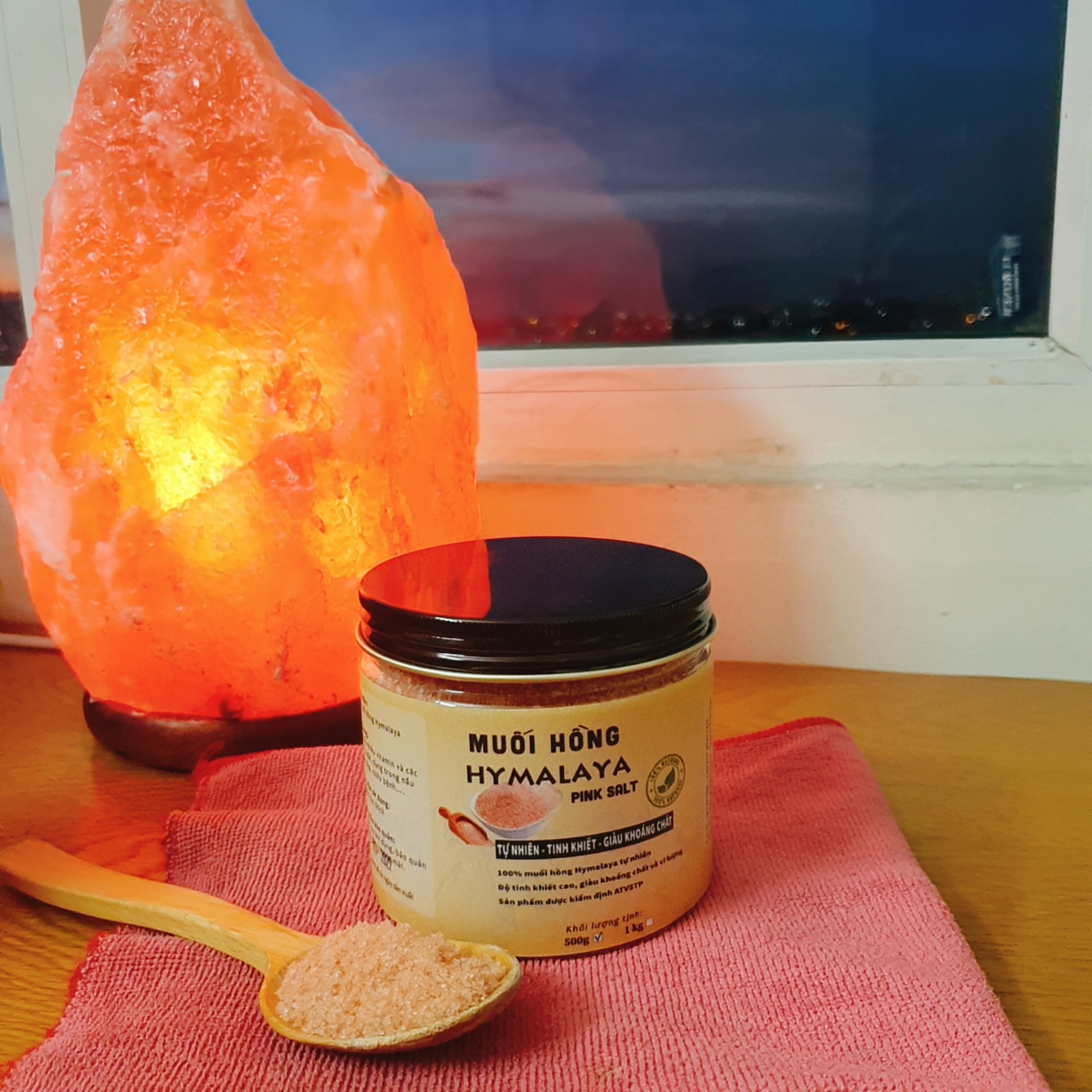 [HCM]MUỐI HỒNG HIMALAYA ( HÀNG NHẬP KHẨU 100%)