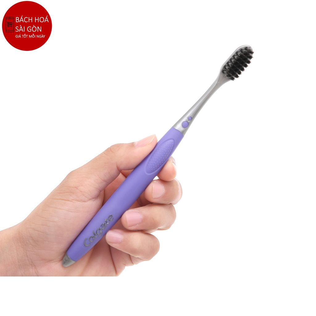 Bộ 3 bàn chải đánh răng Colgate Highdensity than hoạt tính