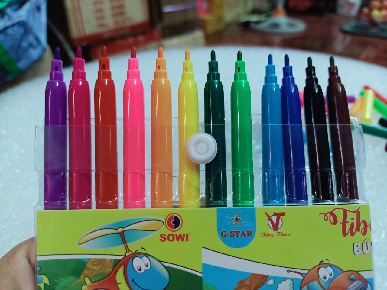 Bút Lông Màu Gstar 607 (12/18 MÀU)