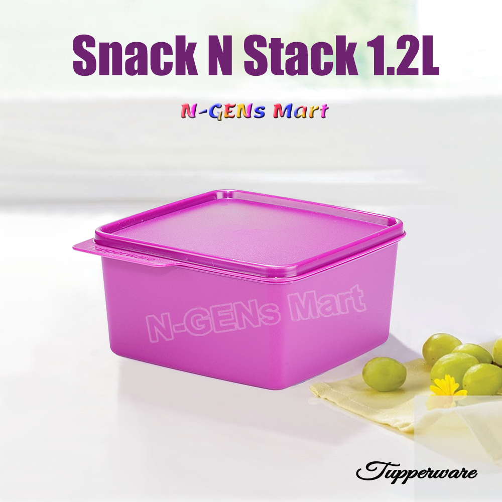 Tupperware Snack & Stack (4) 1.2L