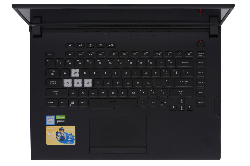 LAPTOP ASUS ROG STRIX G G531GT ( I5 9300H, 8G, 512G, GTX1650 4G, 15.6IN 120GHZ )