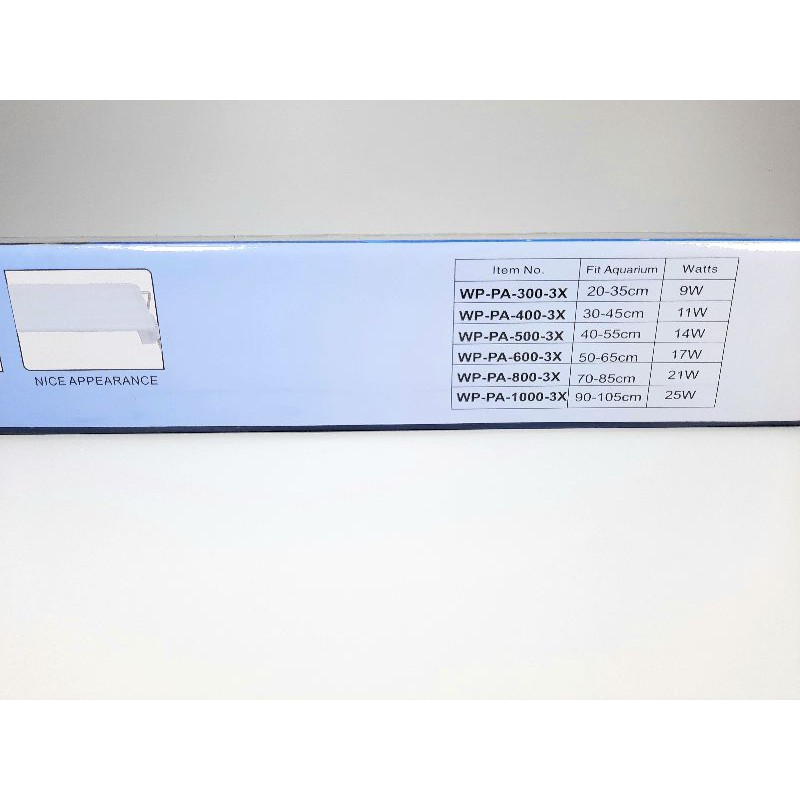 Lampu led aquarium LED AQUAMAN WP PA 1000