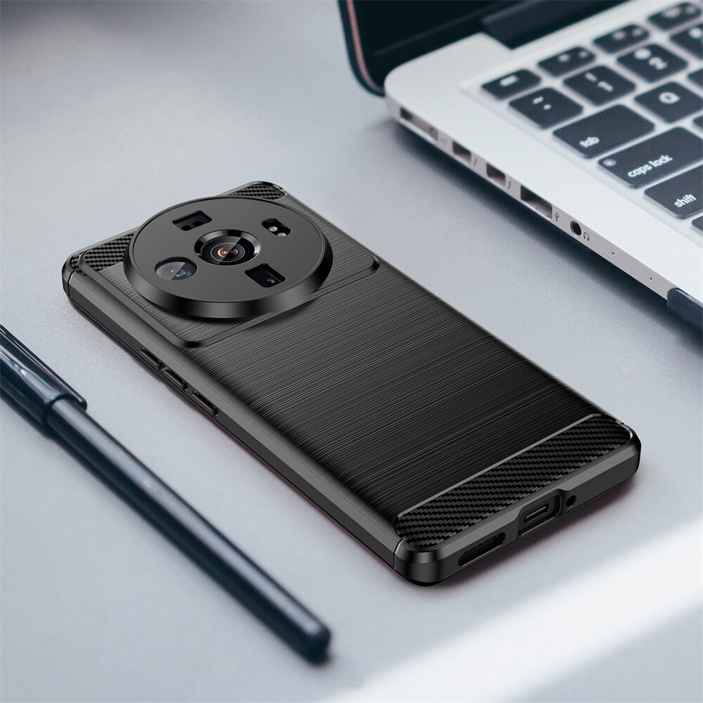 lthmy for Xiaomi 12S Ultra casing ultra-thin soft TPU shockproof phone case.